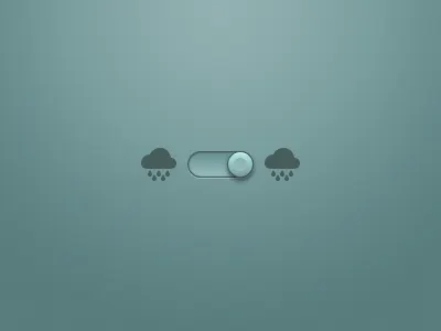 Winter blue germany glyph rain rebound slider ui weather winter