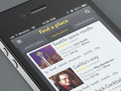 Just one concept app iphone mobile ui visual