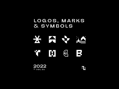 Logos & Marks 2022 vol.01 brand branding design graphic design logo logocollection logodesign logofolio logos logotype marks symbols