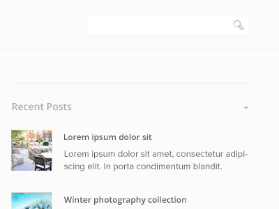 Blog Design - Peponi blog