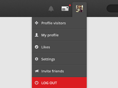 Tastebuds 2013 Nav Bar menu navigation social tastebuds