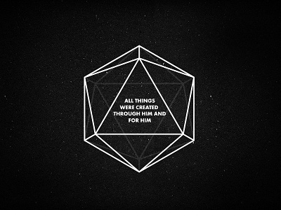 Colossians 1:16 bible geometry space verse