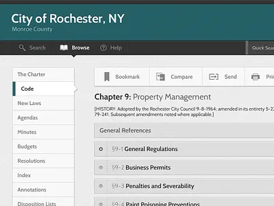 Web App UI app design dwaiter interface ui web website