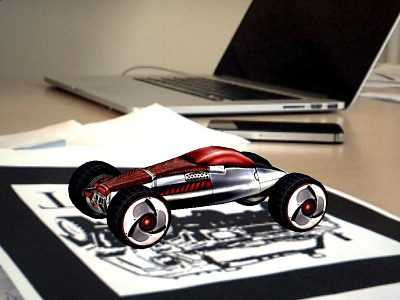 AR Racing ar game