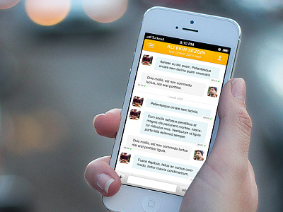Turkcell Chat App chat iphone turkcell