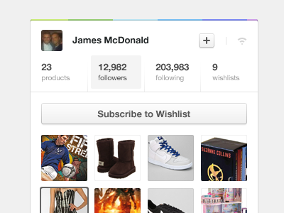 Featured Wishlist buttons colour design grey helvetica neue hover thumbnails ui user interface ux