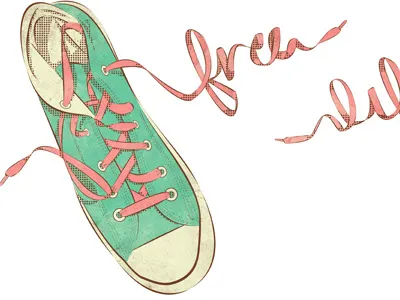Soul Shoes canvas illustration illustrator laces photoshop print screen print shoes soul typography