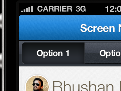Post screen inspiration ios app ios6 app ui ux uiux