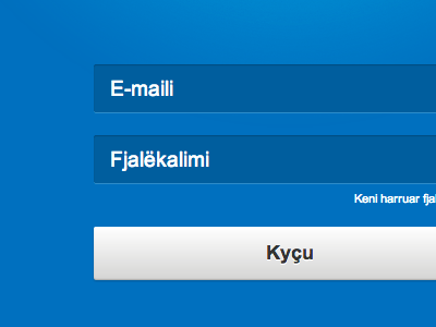 Login email form input log in login password