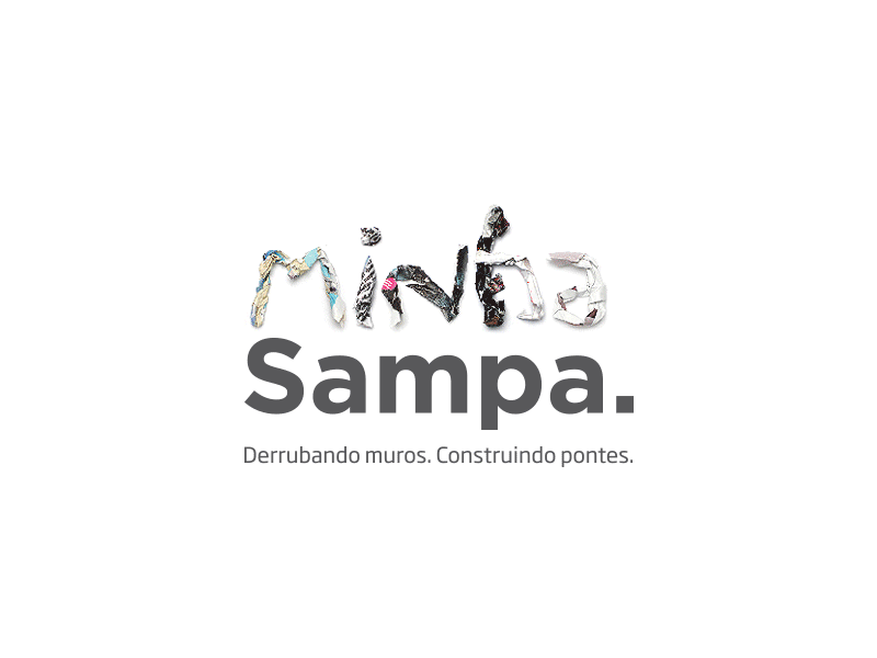 Minha Sampa | Crowdsourced Identity branding collage crowd crowdsourced drawn hand handwritten identity illustration minha paint sampa sao paulo source sp