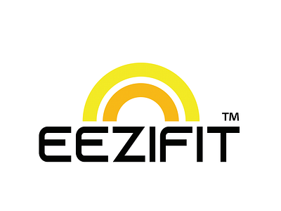 Eezifit Sports Belt Logo branding design graphic design illustration logo typography ui vector