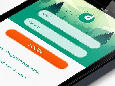Douding Fm login fm green in kingyo login music radio sing ui