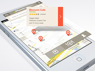 Planteaters // Search app interface ios iphone mobile seempl studio ui ux
