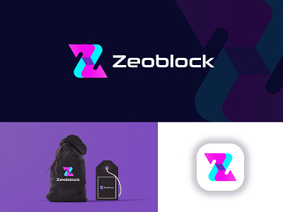 Letter Z Blockchain Logo 3d abstract animation app logo best logo designer blockchain logo brand identity branding company logo crypto logo graphic design letter z logo logo logo design logo designer modern logo popular dribbble shots tech logo ui z logo