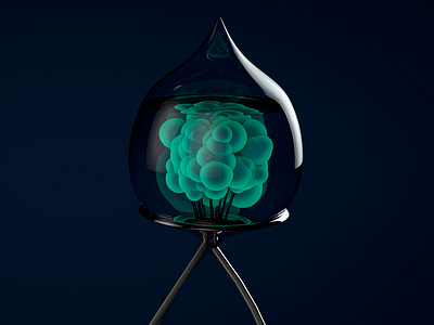 Lil' Alien 3d alien c4d cinema 4d mo graph modeling mograph progressive r14 space