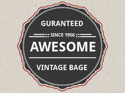 Awesome Vector Vintage Badges emblem guarantee badges offer badge retro vintage