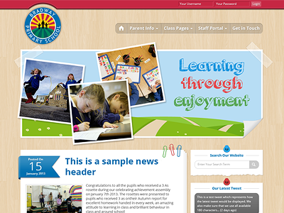 Primary School Finished Concept education fun house kids learning nav navigation pink primary school school