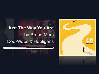 Unsolicited Pandora Redesign bruno mars music pandora player redesign web