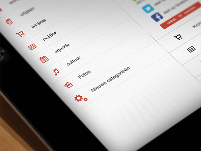 News App5 add app dashboard google icons interface maps news on ui user user interface