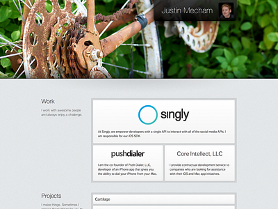 My Personal Website personal portfolio