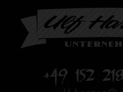 Business Card Close Up business card illustrator lines thin