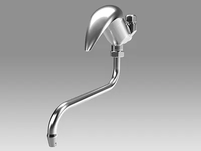 Water Mixer 3d 3d render 3ds 3dsmax black clean iray max metal oven product render product visualization render visualization