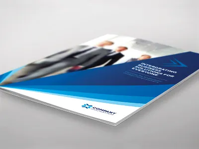 Brochure Template - InDesign 8 Page Layout 04 adobe indesign brochure corporate flyer leaflet magazine newsletter print