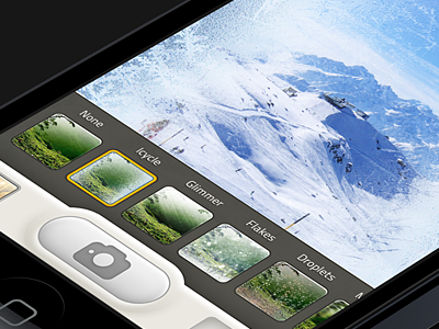 Camera app camera effects filters ios ipad iphone