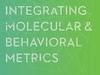 Molecules & Metrics brochure conceptual corporate cover fervor fervor creative infographics line art modern molecules progressive science scientific