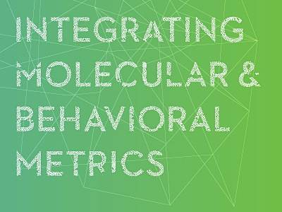 Molecules & Metrics brochure conceptual corporate cover fervor fervor creative infographics line art modern molecules progressive science scientific