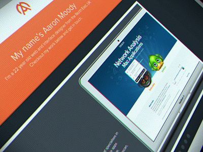 New Portfolio clean clear colour dark design flat grey new orange personal portfolio subtle website white