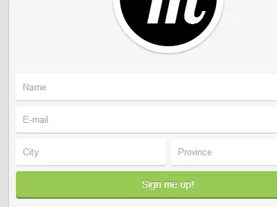 Photoshoot Form form photoshoot signup tattoo hero ui