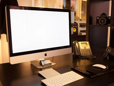 My New Office in Fan Tan Alley Victoria BC apple bc fan tan alley imac pentax 6x7 victoria work station