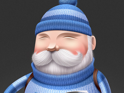 Johann the Alpinist alpinist character illustration man moustache
