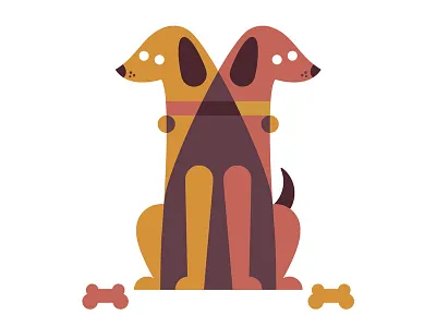 Spirit Magazine Illustration dog dogs southwest airlines spot illustration