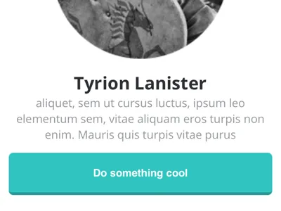 Example contacts app android app big button clean contacts css html iphone js mobile modern profile responsive typography ui web design