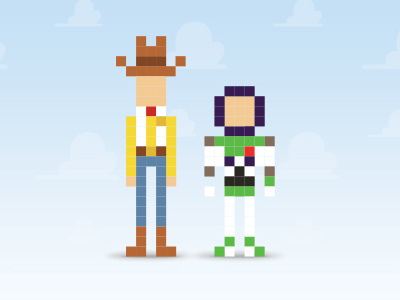 Toy Story 8 bit toy story