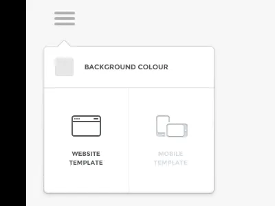 Website Template design ui ux web web app