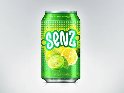 [senz] - Fizz Pop branding drink logo lettering logo design packaging product branding retail soda