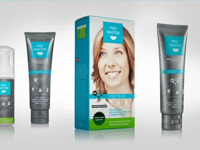 Prowhiter – toothpaste pack packing