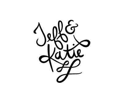 Handwritten script ampersand cursive handwritten names script scroll wedding