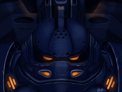 Marauder Painting digital painting marauder starcraft 2