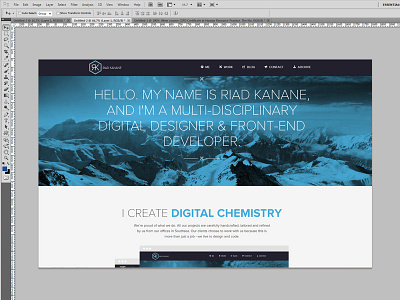 Nearly There (custom wordpress theme) artworked css css3 html html5 javascript jquery js kanane landing page panel riad kanane trend. bootstrap webdev website