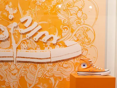 Converse Allstar Press Event Art digital exhibition fashion illustration