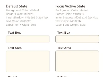 Style Tile Forms charlotte interface guideline startup style tile