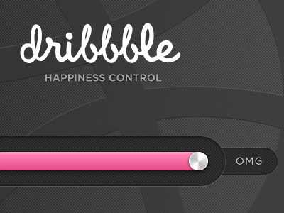 Thanks black control invite pink progress psd slide bar thanks