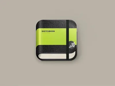 Book Icon app artill book colors folder icon illustration illustrator mac moleskine sketch vector