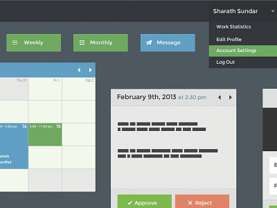 Artboard artboard buttons calendar dropdown experiment ui