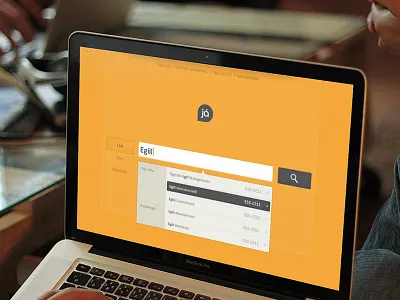 Já Redesign @2x auto suggest responsive results search web web design website