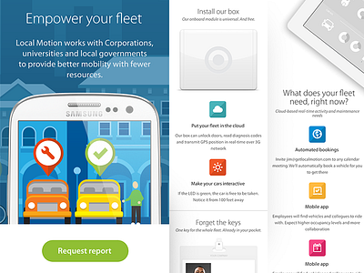 Mobile responsive layout icons illustrations landing page layout responsive retina simple white